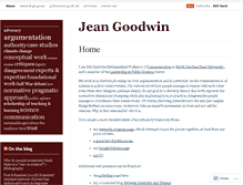 Tablet Screenshot of jeangoodwin.net